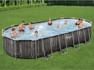 Kit voor bovengronds zwermbad | 7.32 x 3.66 meter Bestway, Power Steel